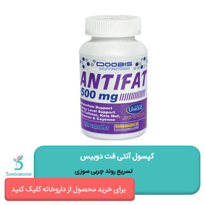 تصویر کپسول آنتی فت دوبیس برای خرید محصول