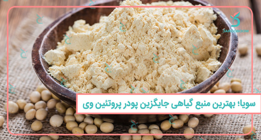 سویا بهترین منبع گیاهی پروتئینی