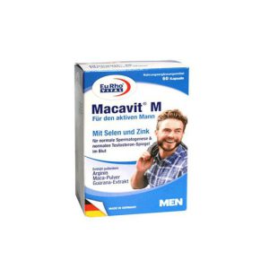 خرید اینترنتی ماکاویت M مخصوص آقایان یوروویتال 60 عددی