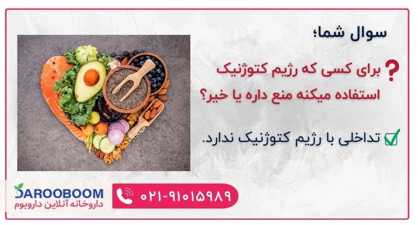 قرص آلگومد و رژیم کتوژنیک