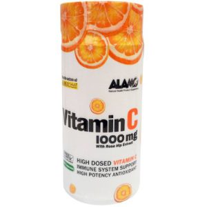 ترکیبات ویتامین C  1000 همراه با عصاره رز هیپ آلامو